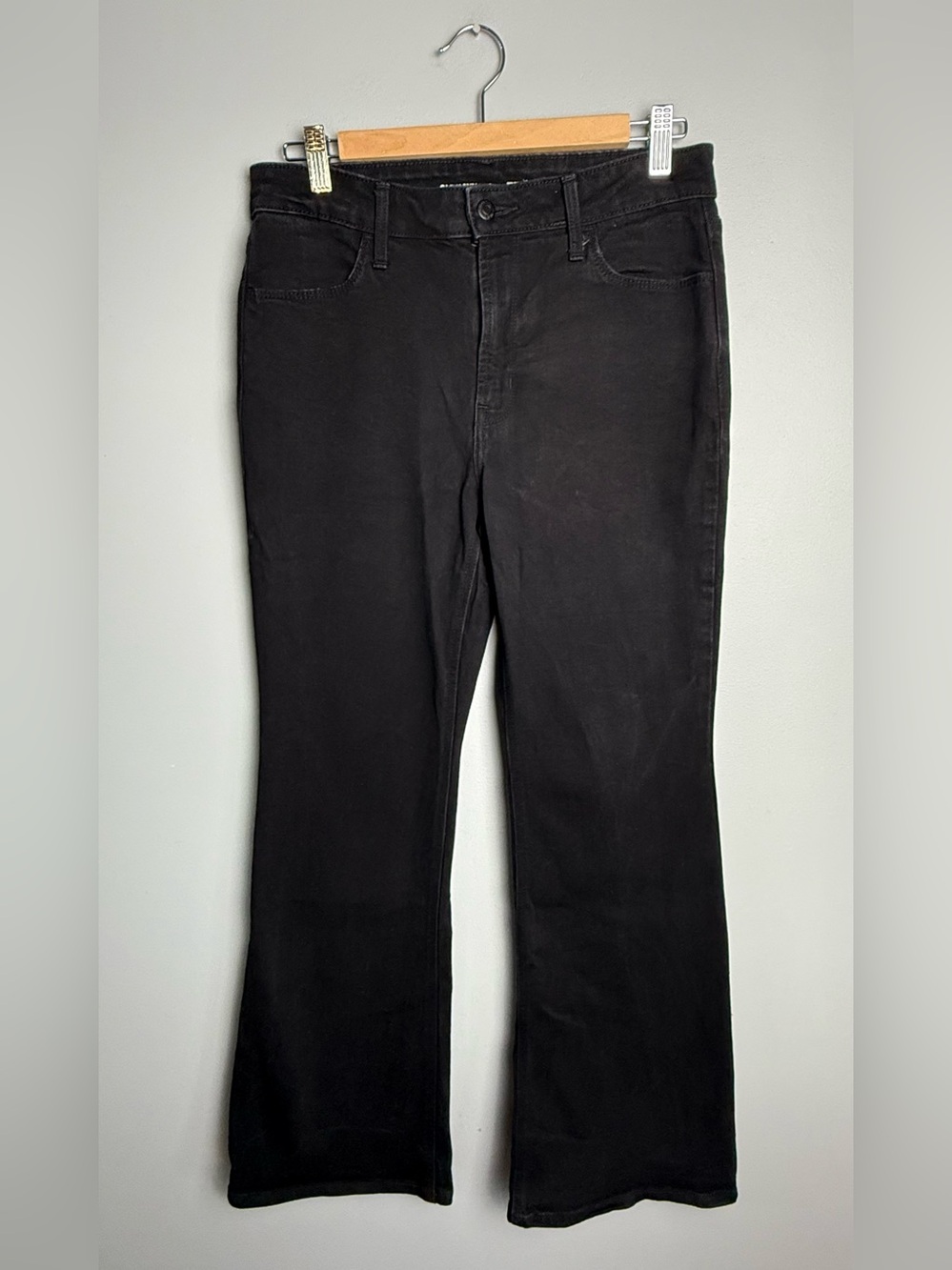 Old Navy Black Wow Flare Jeans